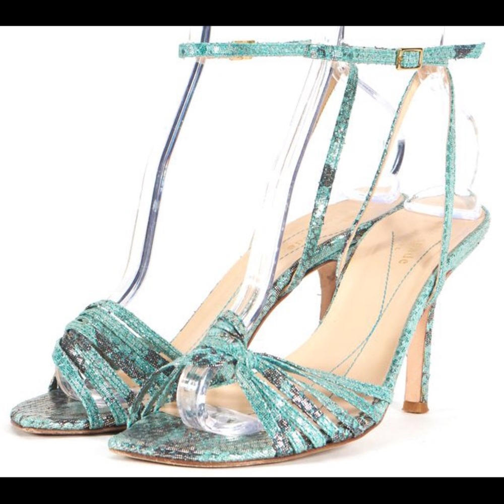 Kate Spade Snakeskin Heels. - 10.5m